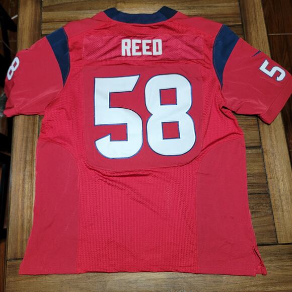 NFL Nike Houston Texans Jersey #58 Brooks Reed - Size 48 - Picture 5 of 7